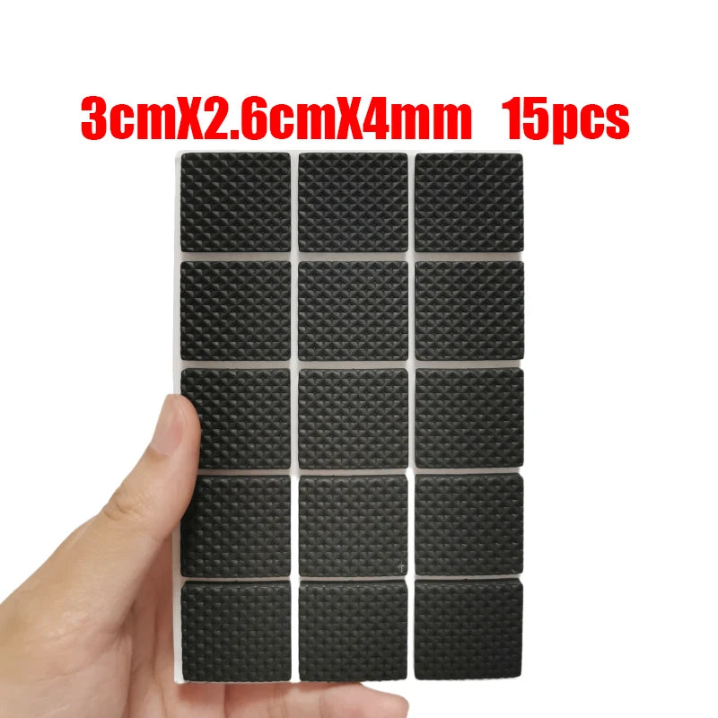 Selbstklebende Gummi Pads für Möbel Stuhl Beine Schutz Anti Rutsch