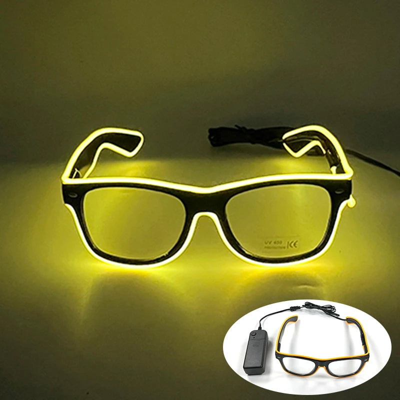 Leuchtende LED Partybrille für unvergessliche Anlässe