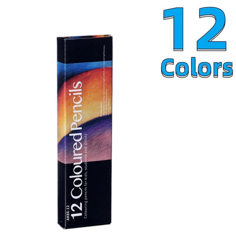 Ölige Buntstifte Set mit 12 bis 72 Farben für Künstler und Studenten