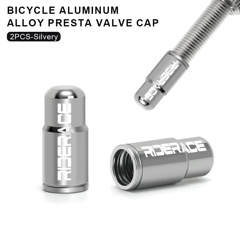 Robuste Aluminium Ventilkappe für Presta Ventile – CNC gefräst, staubdicht, MTB/Rennrad