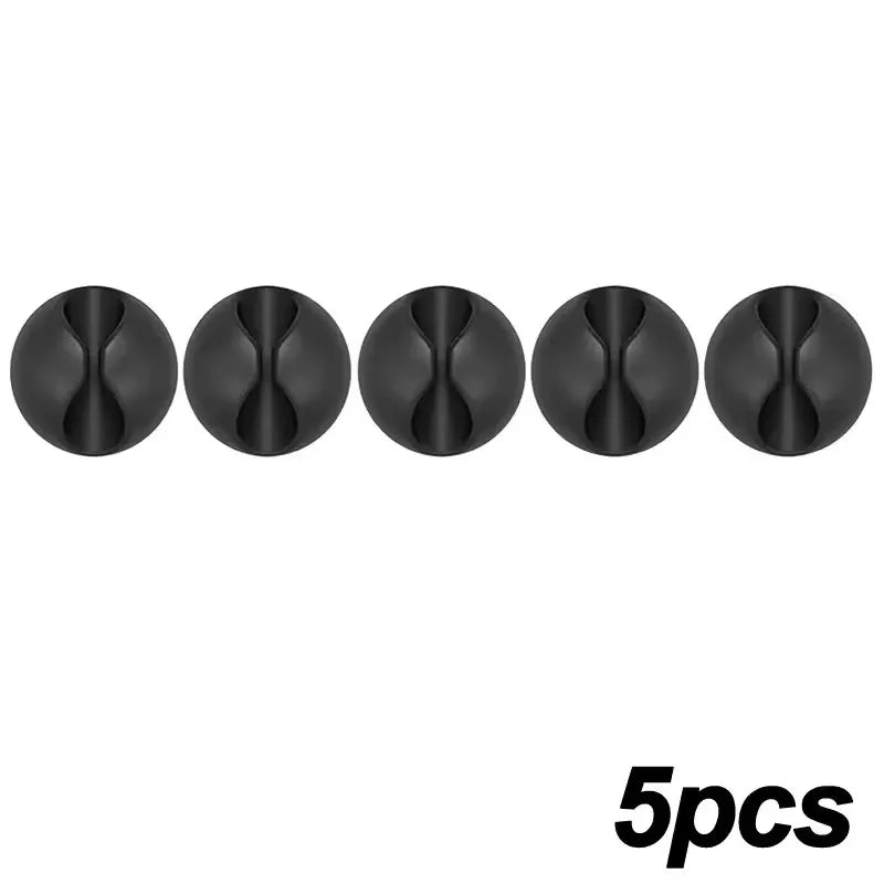 Mini Kabel Wickler Organizer USB Ladekabel Clips Set 5 oder 50 Stück