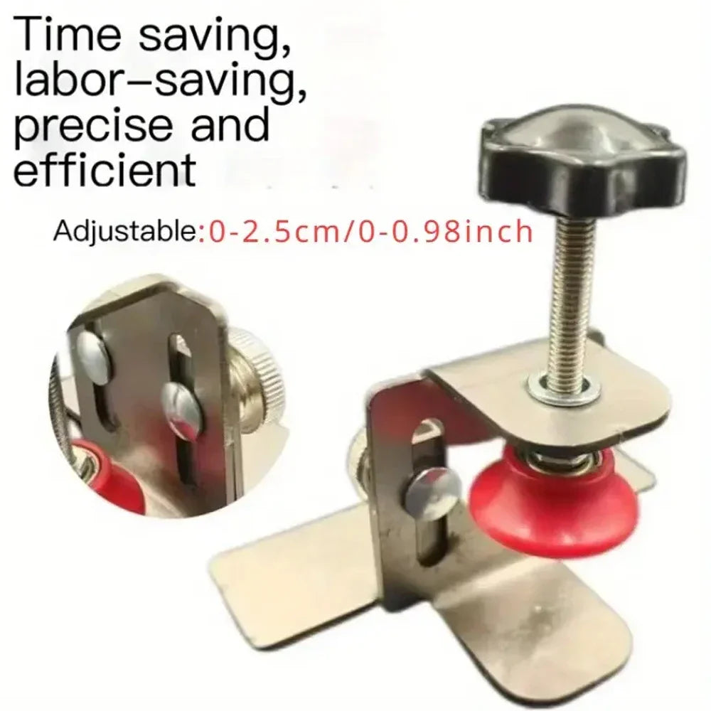 Edelstahl Montage-Jig für Schranktüren – Präzise Holzbearbeitung JIG