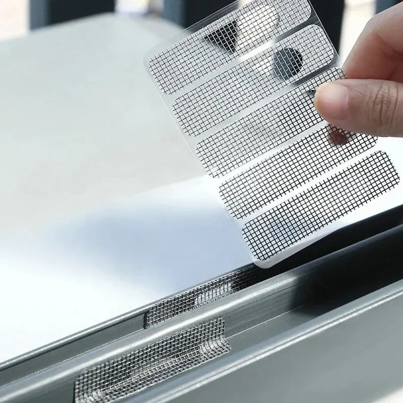Fenster Reparatur Aufkleber mit Anti Moskito Netz 5 bis 20 Stück