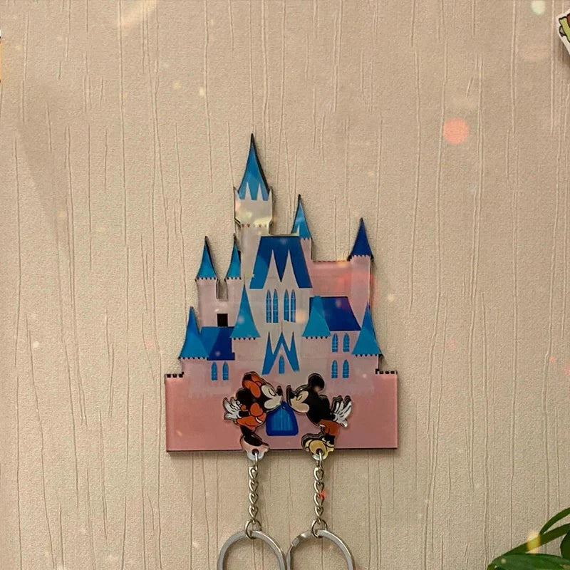 Acryl Schlüsselhalter Paar Cartoon Design Nicht-magnetisch für Zuhause