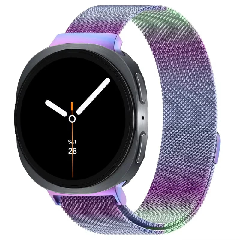 Milanaise Edelstahlarmband für Samsung Galaxy Watch 40 44 46 47 mm Unisex