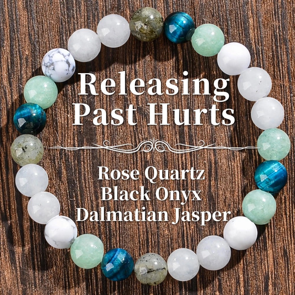 Heilkristall Perlenarmband für natürliche Entspannung Unisex