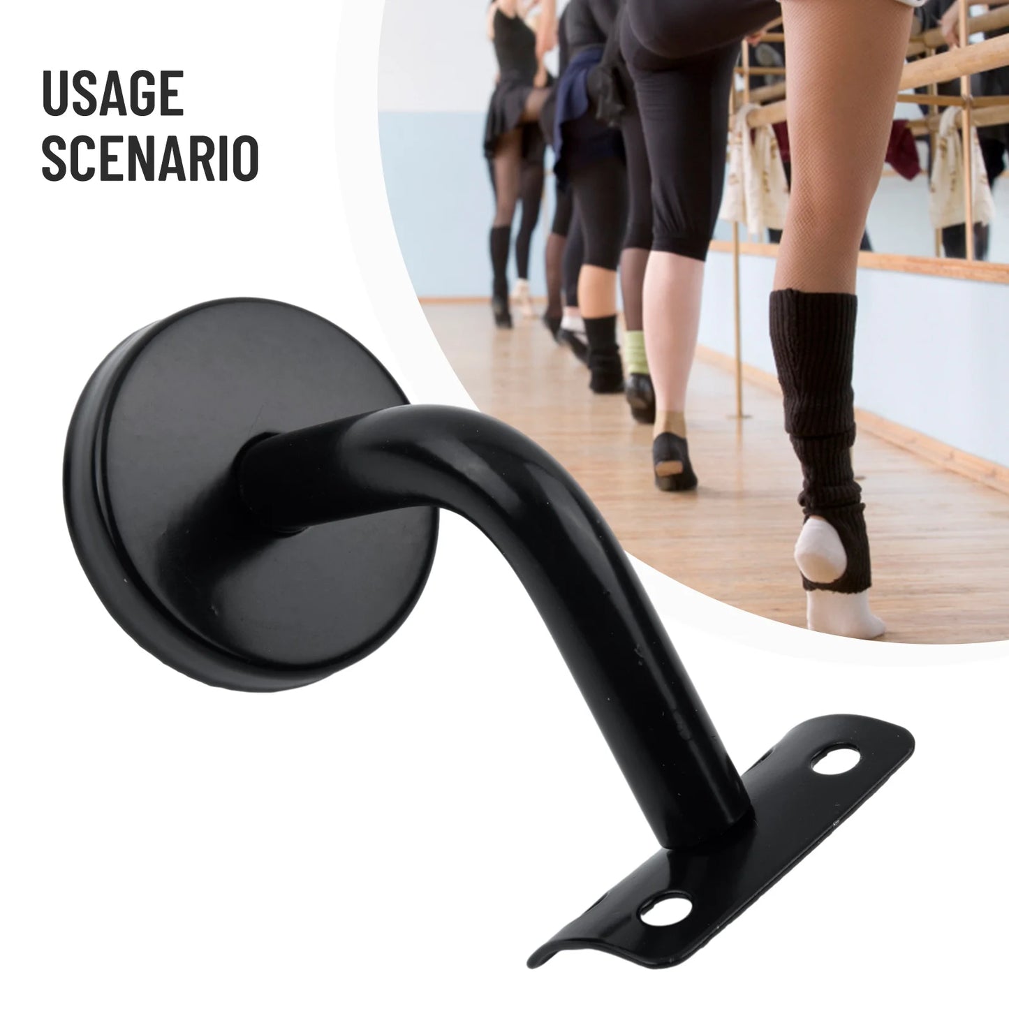 Robuste Edelstahl Handlaufhalterung für sichere Treppenmontage