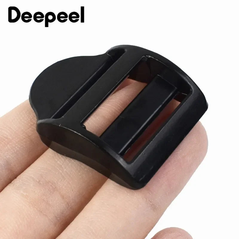 4 Stück Metall Gürtelschnalle Tri-Glide Schiebeverschluss für Rucksack