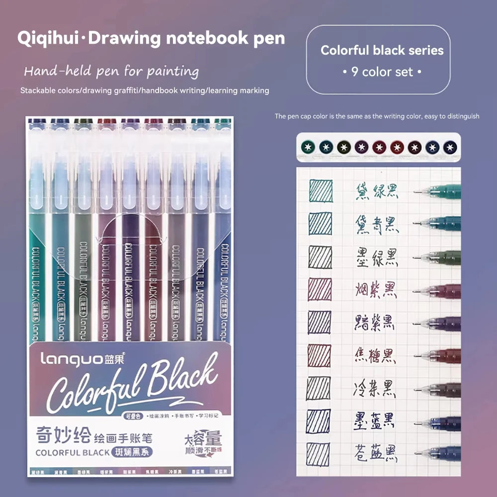 Gelstift Set 27-207 Farben – Zeichenstifte für Schule & Kreatives-Yabubest - Home & More