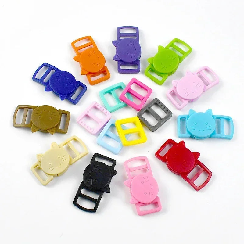 Vielseitige 10mm Kunststoff Sicherheitsverschlüsse für Haustierhalsbänder