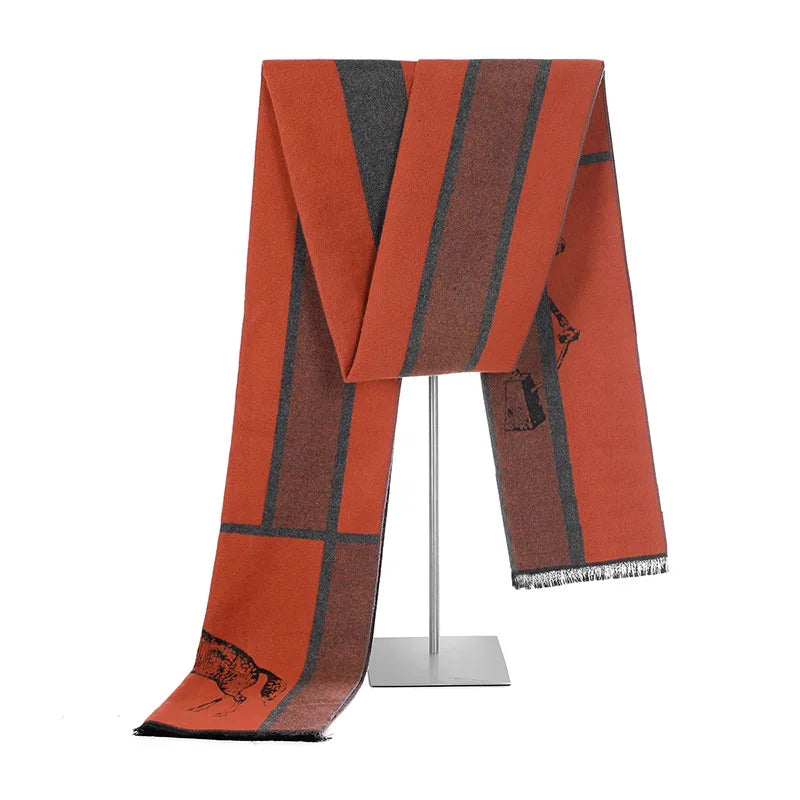 Stilvoller Herrenschal: Eleganz und Wärme für kühle Tage