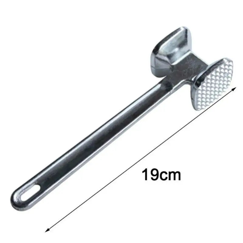 Robuster Edelstahl Fleischklopfer – Saftiges Steak - zartes Geflügel mühelos