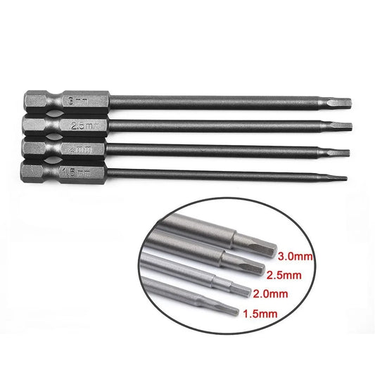 1 4 Zoll Magnetischer Sechskant Schraubendreher Bit Set 1,5-3,0 mm