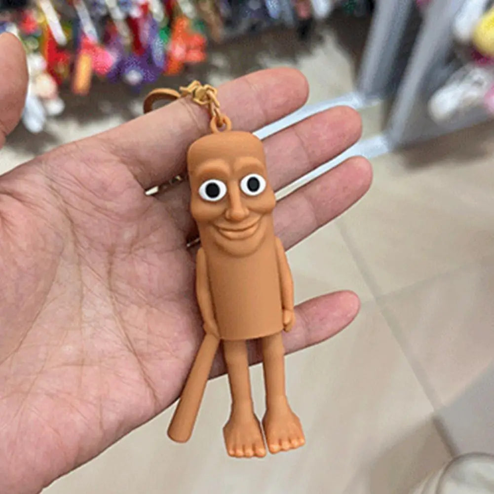 Kunststoff Schlüsselanhänger mit Cartoon Motiv als Modeaccessoire