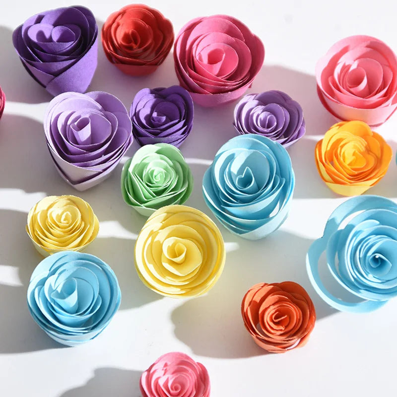 Buntes Quilling Papier Set für kreative DIY Blumen und Dekorationen
