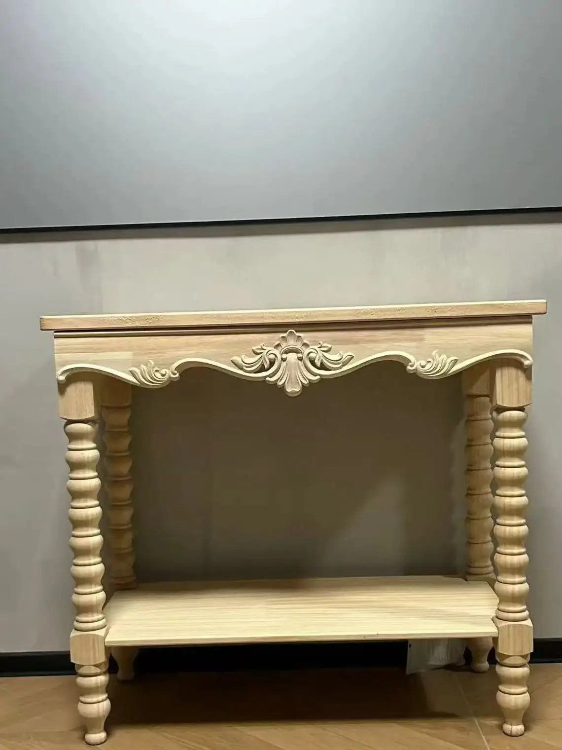 Exquisite geschnitzte Holzapplikation für Möbel & Sideboard-Dekoration