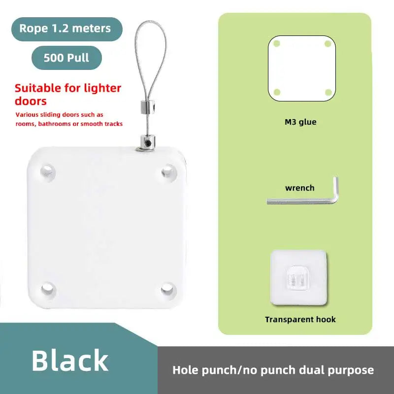 Automatischer Sensor Türschließer Edelstahl verstellbar mit Türstopper