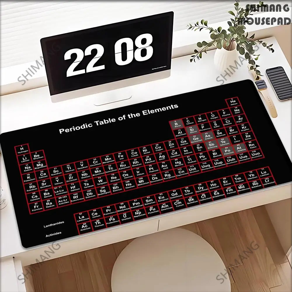 Periodensystem Elemente Mauspad XXL Gaming Zubehör-Yabubest - Home & More