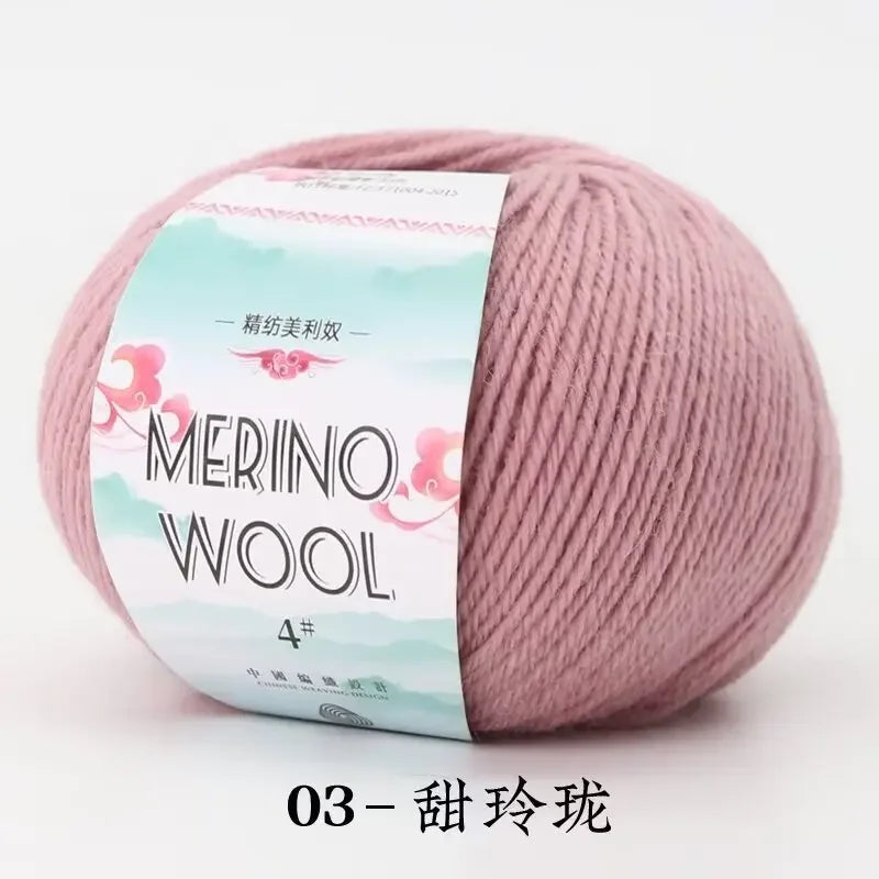 Weiches Kaschmirwolle Garn 50g 130m für DIY Strick und Häkelprojekte