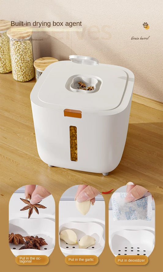 Großer versiegelter Tierfutterbehälter für frisches Hunde- und Katzenfutter