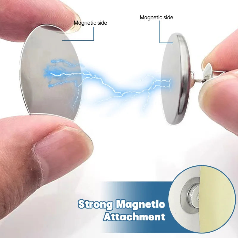 Abnehmbare Magnetknöpfe für Vorhänge – Lichtschutz - Privatsphäre