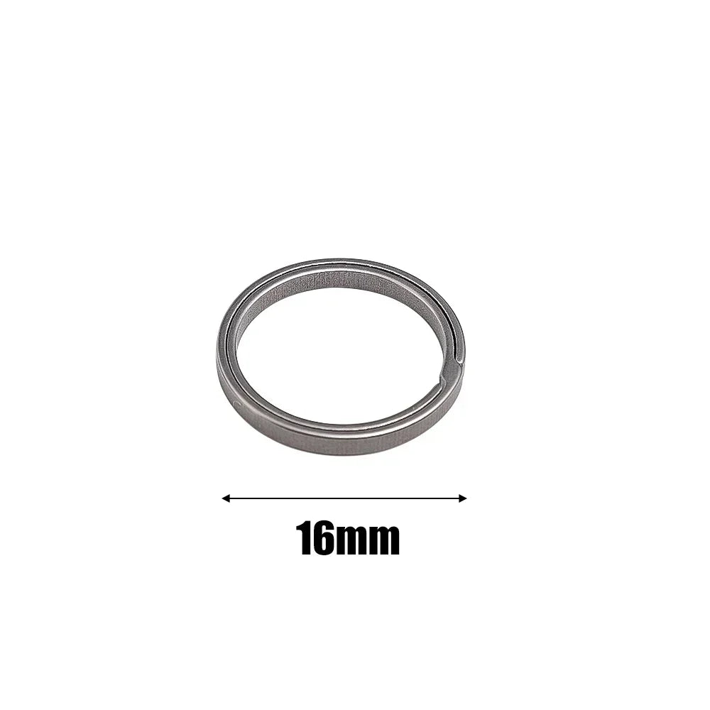 Schlüsselanhänger aus Titanlegierung mit sicherer O Schnalle für Männer-Yabubest - Home & More