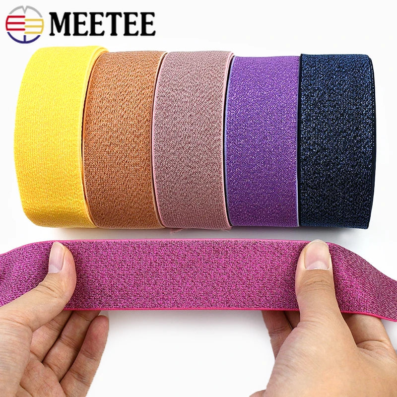 Vielseitiges Nylon Gummiband 25-50mm für Kleidung und DIY Projekte