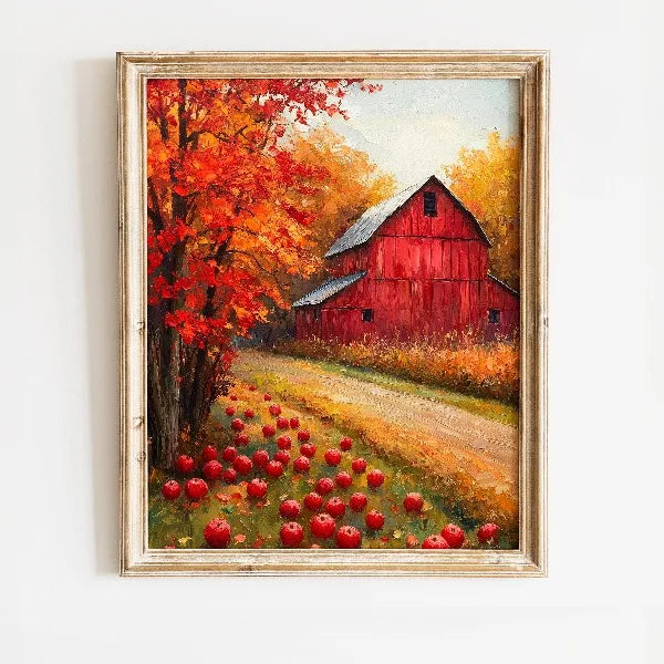 Stilvolles Leinwandbild Herbstliche Natur für Ihr Zuhause