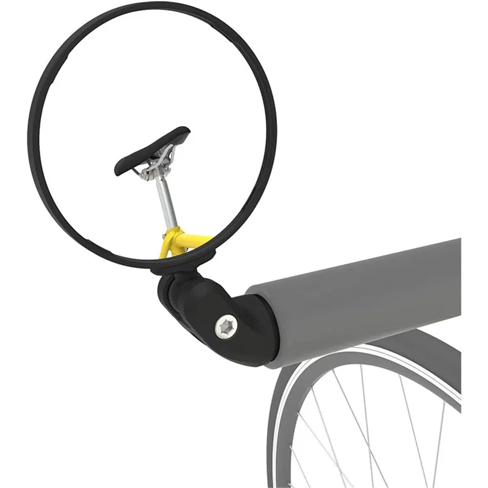 360° Einstellbarer Fahrrad-Rückspiegel mit Weitwinkel – Sicherheit für Lenker 15-35 mm