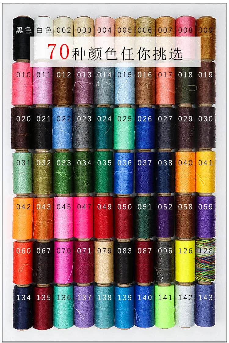 0,5/0,8/1/1,2 mm gewachste Polyester-Schnur, Makramee, geflochtenes Armband, Perlenfaden, Schnurbesatz, Schnur für Schmuck, Halskette
