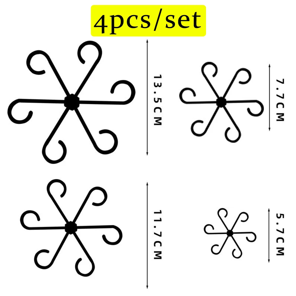 Pflanzenstütze Rankhilfe für Kletterpflanzen Zimmerpflanzen & Garten Kunststoff