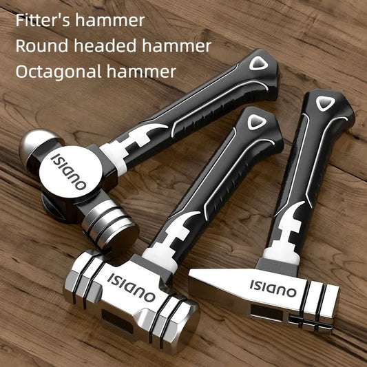 Mini Achteckiger Holzbearbeitungs Nagelhammer mit magnetischem Kohlenstoffstahlkopf