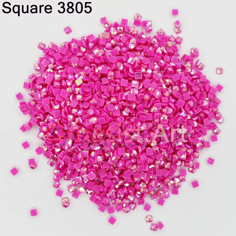 Quadratische Diamantsteine für kreative Diamantmalerei