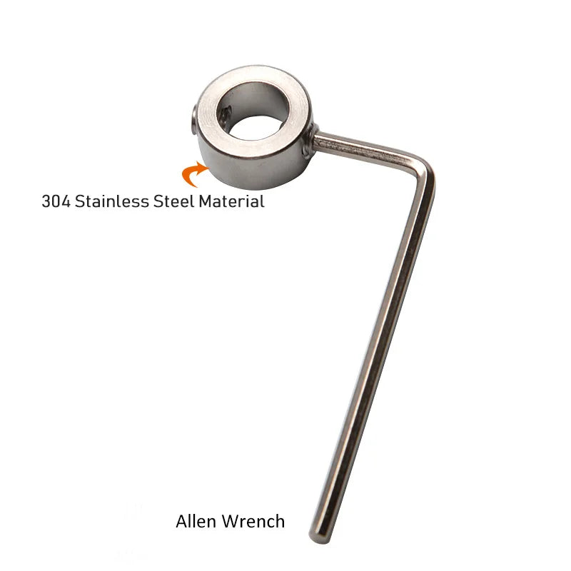 Bohrer Tiefenanschlag Set 3-16mm aus Edelstahl für präzise Holzarbeiten