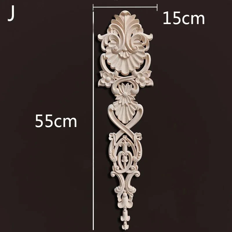 Holzmoebel Applikationen Wohnzimmer Dekoration NATUERLICHE Blumen