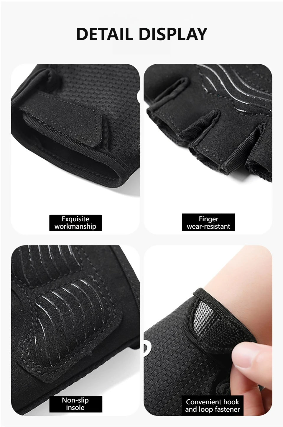 Fahrradhandschuhe halber Finger atmungsaktiv – MTB & Rennrad-Yabubest - Home & More