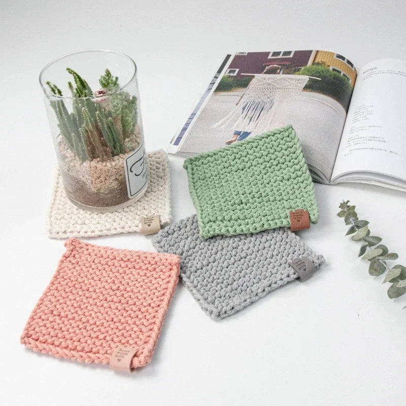 DIY Makramee Untersetzer Strickset Kreativ Starterset Baumwolle G