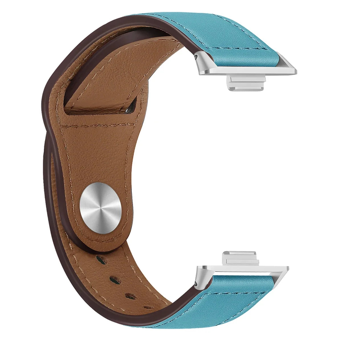 Elegantes Lederarmband für Smartwatch und Fitness Tracker-Yabubestshop