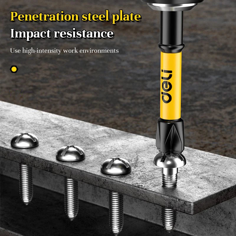 Rutschfestes PH2 Kreuzschraubendreher-Bit-Set mit starkem Magnet