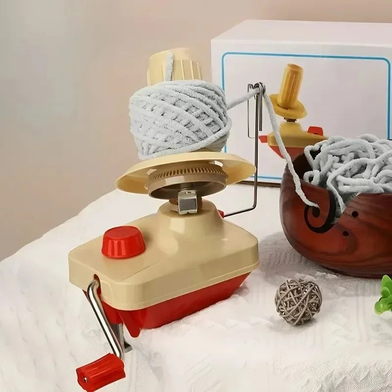 Manuelle Wollwickelmaschine kleiner Garnwickler DIY Fadenspulenwickler