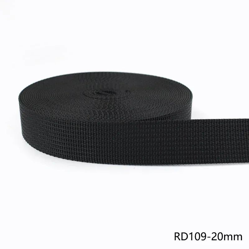 5 Meter Polyester Nylon Gurtband 25-50mm DIY Rucksack Gürtel