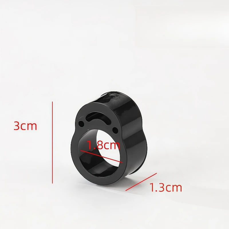 Geräuschloser Silikon Türstopper mit Wandschutz für Tür und Fenster