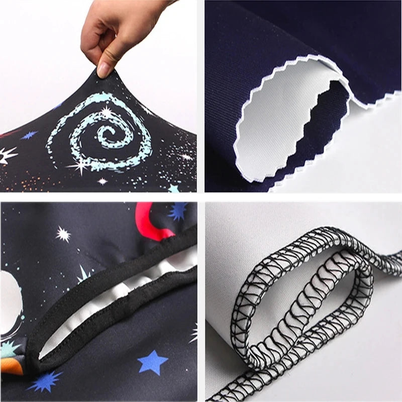 Elastische Koffer Schutzhülle Weltkarten Motiv für Reisegepäck