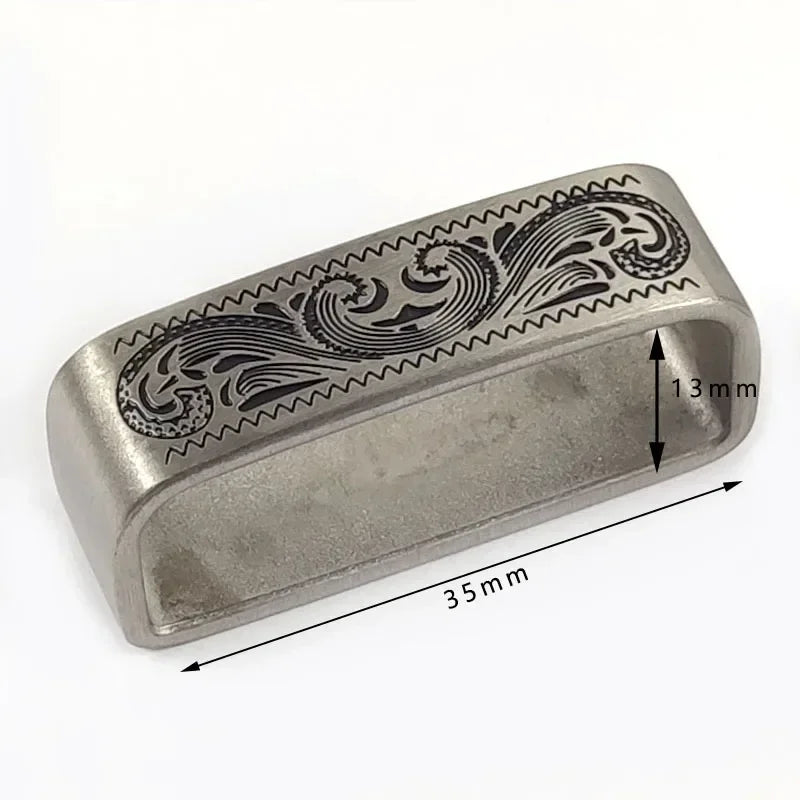 35 40 mm Metall Gürtelschlaufen Kupfer Messing O D Ring Gürtelschnalle