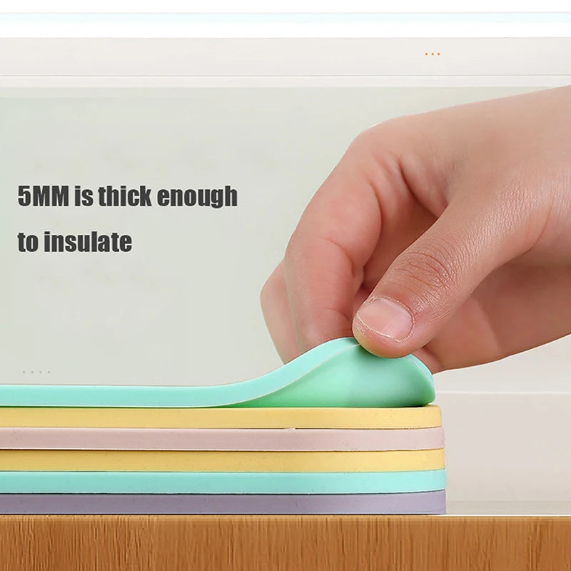 Silikon Geschirr-Trocknungsmatte, faltbar und rutschfest