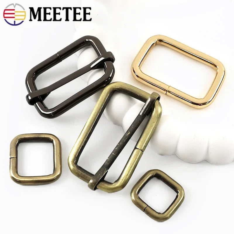 Rechteckige Metallringe Schnallen für Taschen und Gurte