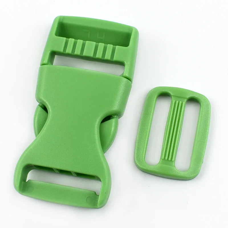 Kunststoff Release Schnallen Set 15-25mm für Rucksack, Gürtel, DIY