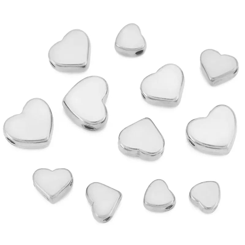 10 Stück Edelstahl Abstandshalter Perlen in Gold für DIY Schmuck-Yabubest - Home & More