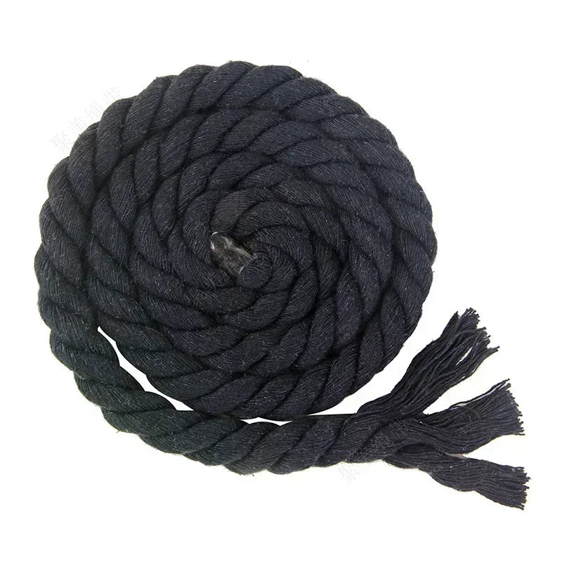 Robuste 3-fach gedrehte Baumwollschnur für DIY und Nähprojekte