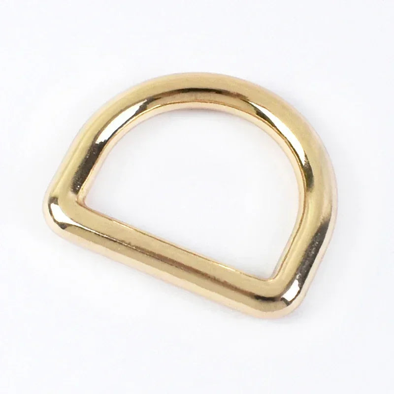 Metall D Ring Schnallen für Taschen und Haustierkragen 5 bis 38 mm